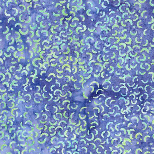 Aurora Squiggle Purple Blurple - 612505445 - Island Batik - Nebraska Quilt Company - F2501856