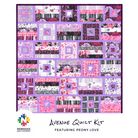 Avenue Quilt Kit Featuring Peony Love - Nebraska Quilt Company - K2501538