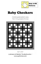 Baby Checkers Quilt Pattern - Nebraska Quilt Company - PUB2501548