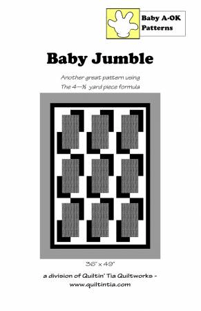 Baby Jumble Quilt Pattern - Nebraska Quilt Company - PUB08643