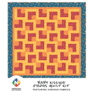 Baby Kissing Frogs Quilt Kit featuring Various Fabrics - Nebraska Quilt Company - K2502036