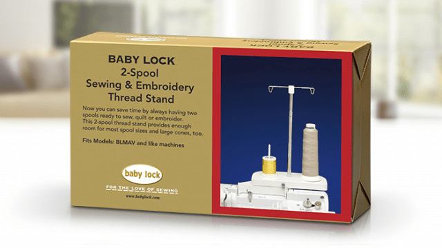 Baby Lock 2 - Spool Sewing and Embroidery Thread Stand - Nebraska Quilt Company - ABLMAC-STS