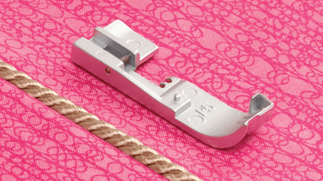 Baby Lock Cording Foot - 5mm - Nebraska Quilt Company - ABLE-CF5