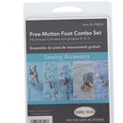 Baby Lock Free Motion Quilting Presser Feet Set of 4 - Nebraska Quilt Company - ABL-FMQS