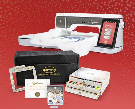 Baby Lock Radiance Embroidery Bundle - Nebraska Quilt Company - ABLRA-BUNDLE