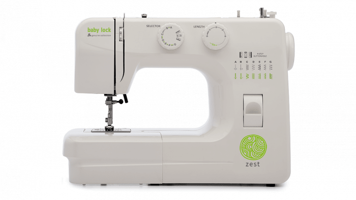 Baby Lock Zest - BL15B - Nebraska Quilt Company - MBL15B