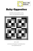 Baby Opposites Quilt Pattern - Nebraska Quilt Company - PUB2501551