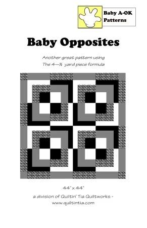 Baby Opposites Quilt Pattern - Nebraska Quilt Company - PUB2501551