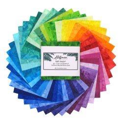 Bail Snaps Rainbow Sweets 5" Squares Multi 40 Pieces - Nebraska Quilt Company - PC02533