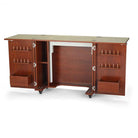 Bandicoot Sewing Cabinet Teak - Nebraska Quilt Company - SCK8205