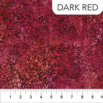 Banyan BFFs Dark Red - 81600 - 25 - Banyan Batiks - Nebraska Quilt Company - F84741