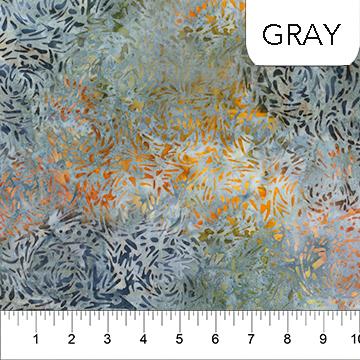 Banyan BFFs Gray - 81600 - 93 - Banyan Batiks - Nebraska Quilt Company - F84782