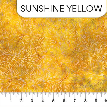 Banyan BFFs Sunshine Yellow - 81600 - 54 - Banyan Batiks - Nebraska Quilt Company - F84766