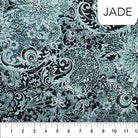 Banyan Lustre Jade - 1 Yard Left - Verified! - Nebraska Quilt Company - F85794