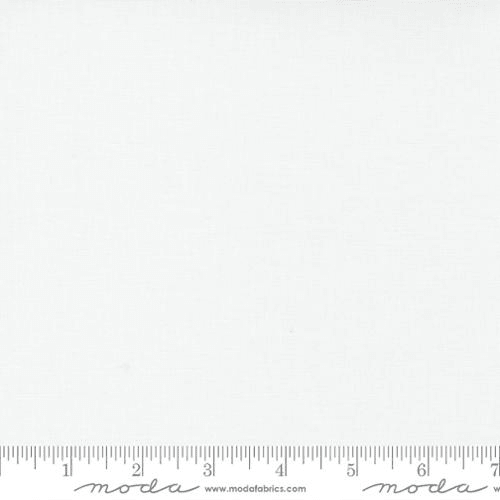 Bella Solid Bleached White PFD - 9900 97 - Moda Fabrics - Nebraska Quilt Company - F86375