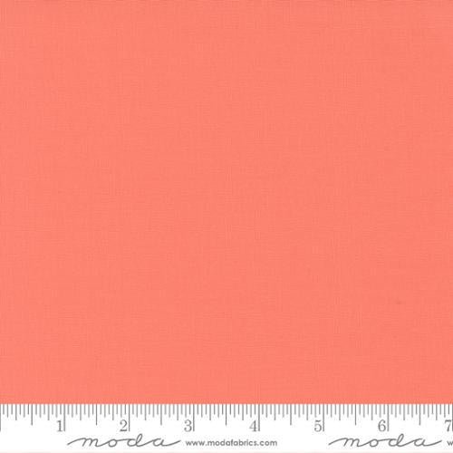 Bella Solids Coral - 9900 147 - Moda Fabrics - Nebraska Quilt Company - F08317