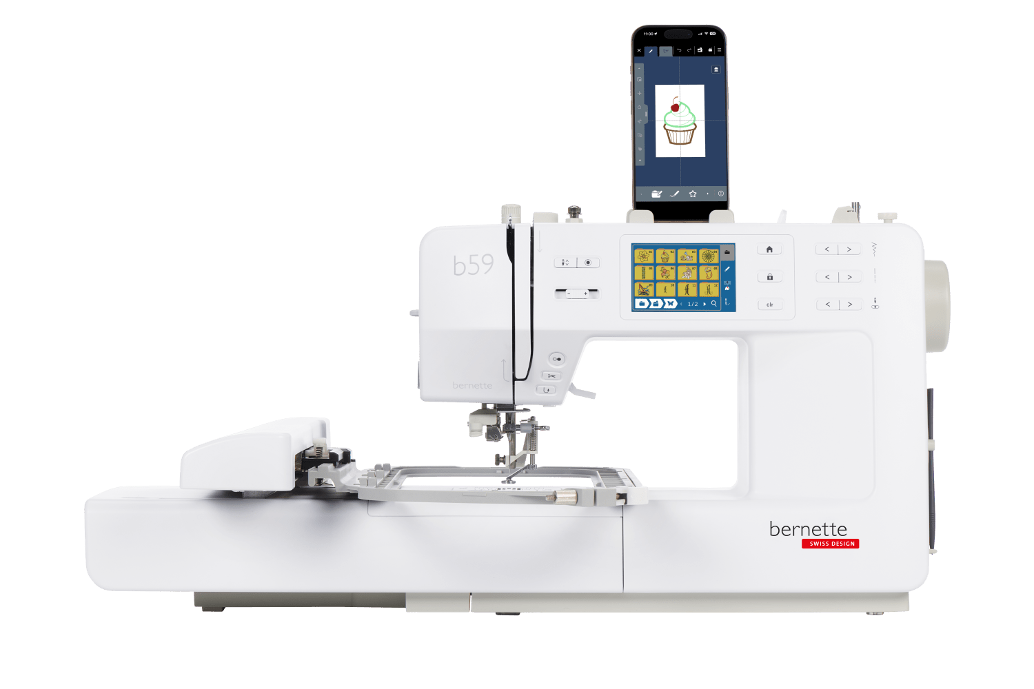 bernette B59 Sewing and Embroidery Machine - Nebraska Quilt Company - MB59