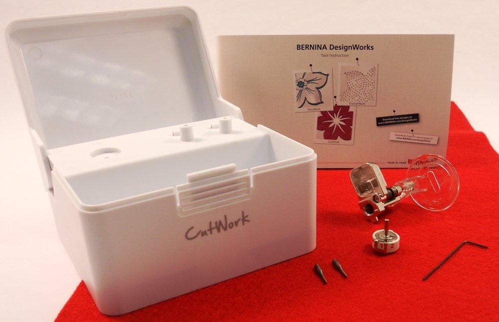 Bernina Designworks Cutwork Tool (Includes 44 Foot) - Nebraska Quilt Company - Bernina Designworks Cutwork Tool (Includes 44 Foot)