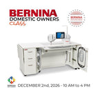 Bernina Owners Class Wednesday, December 2nd, 2026 - 10 AM - 4 PM - Nebraska Quilt Company - EVE2502387