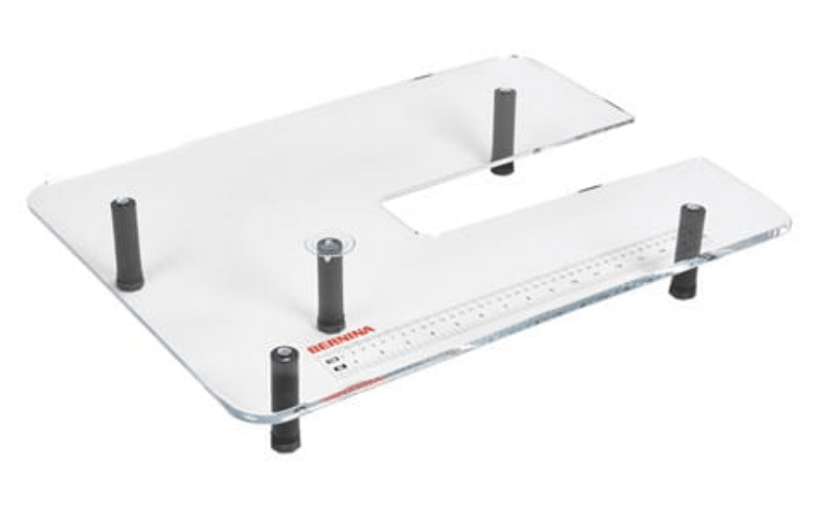 Bernina Plexiglass Table BNG 5 Series 18" x 24" - Nebraska Quilt Company - A0301297139