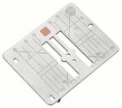 Bernina Stitch Plate CutWork/Straight Orange - Nebraska Quilt Company - A033339.71.07