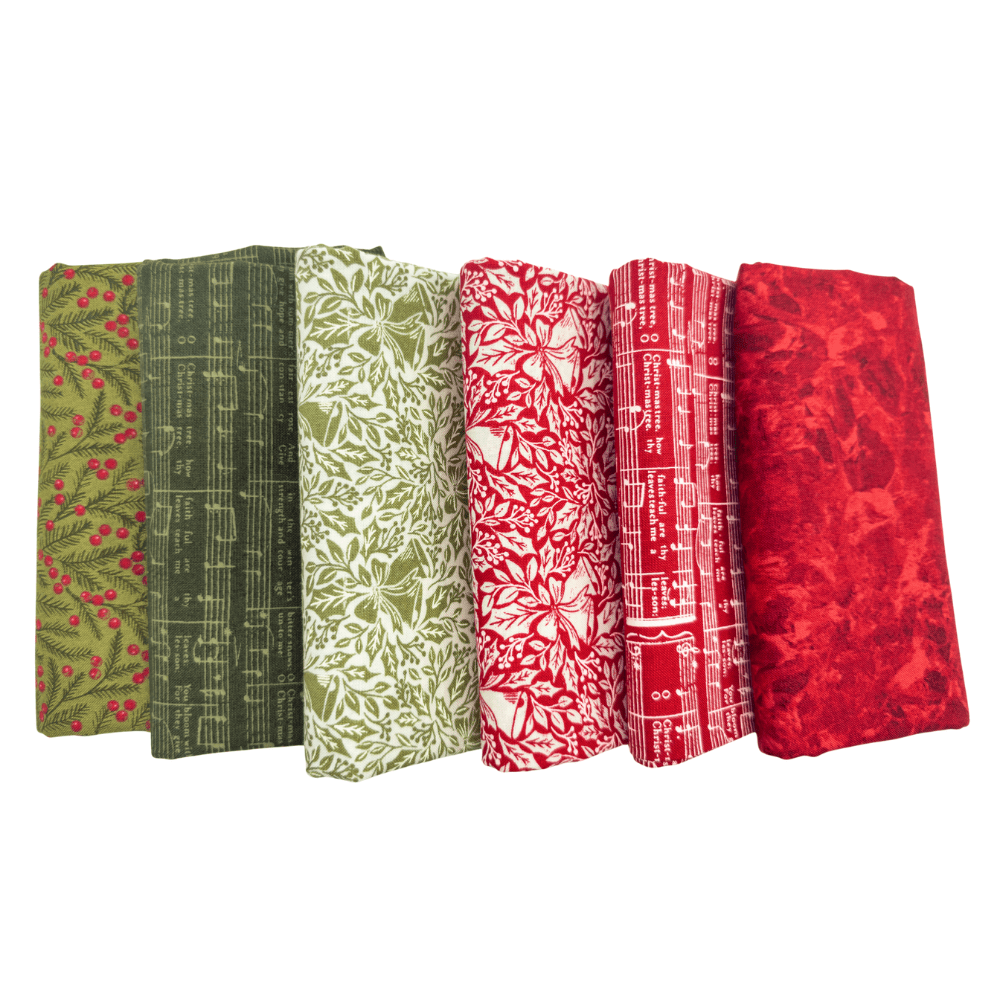 Berry and Pine Half Yard Bundle 6 Pieces Multi - Nebraska Quilt Company - PC261765