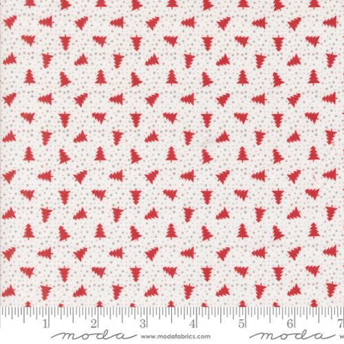 Berry And Pine Little Trees Snow - 5245 11 - Moda Fabrics - Nebraska Quilt Company - F2402736