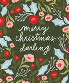 Berry And Pine Merry Christmas Darling Panel 72" x 58" - Nebraska Quilt Company - PAN2402745