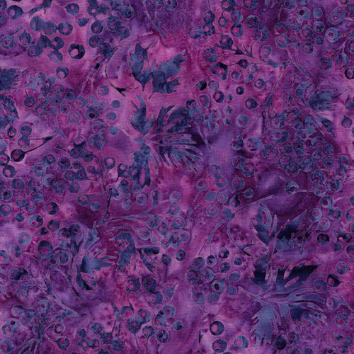 Berry Crush Berries Purple Blurple - 712538445 - Island Batik - Nebraska Quilt Company - F2501823