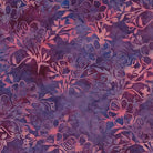 Berry Crush Dogwood Floral Purple Pink Iris Multi - 712537890 - Island Batik - Nebraska Quilt Company - F2501821