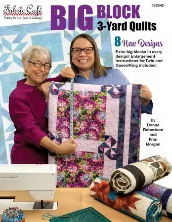 Big Block 3 Yard Quilts Book - Nebraska Quilt Company - PUB2501525