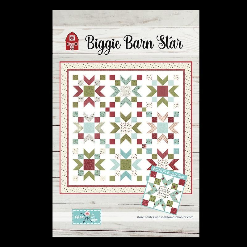 Biggie Barn Star Quilt Pattern - Nebraska Quilt Company - PUB251312