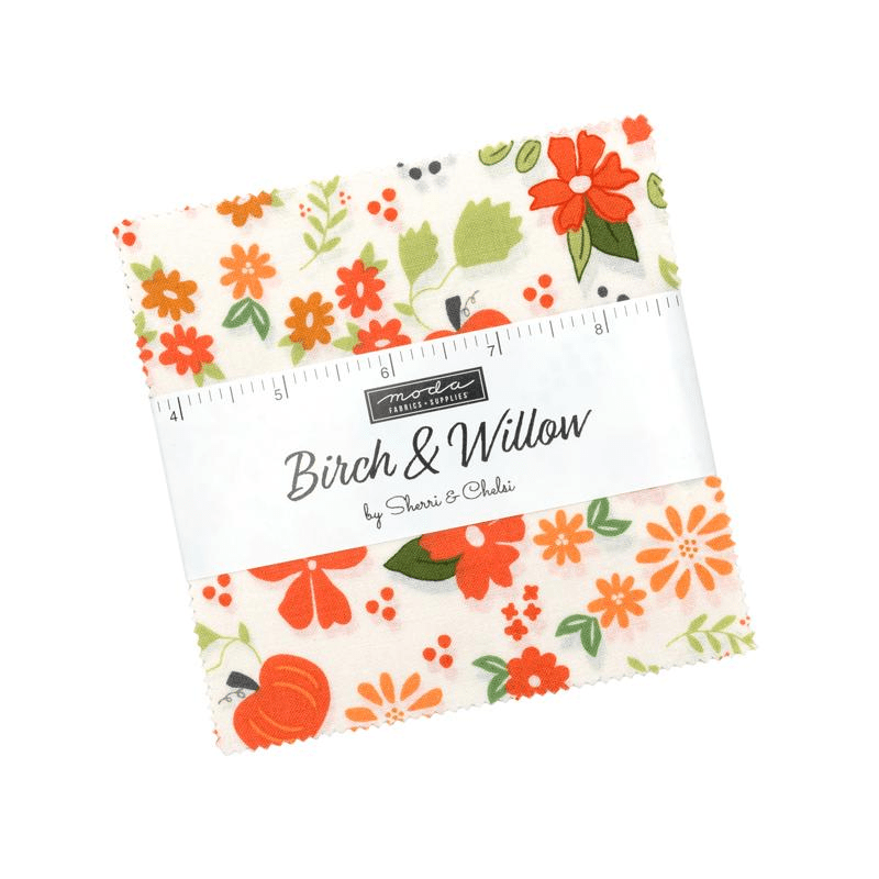 Birch and Willow 5" Squares Multi 42 Pieces - Nebraska Quilt Company - PC261894