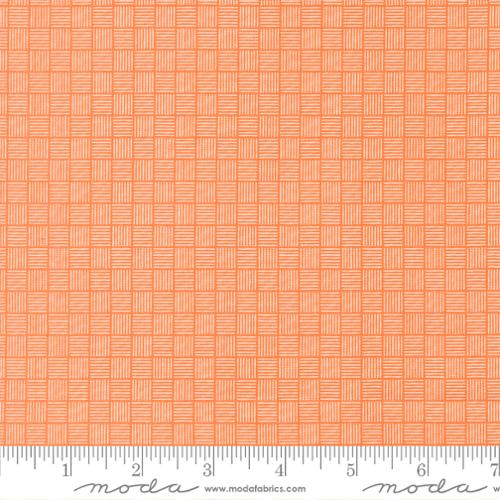 Birch and Willow Crosshatch Pumpkin - 37723 14 - Moda Fabrics - Nebraska Quilt Company - F262068