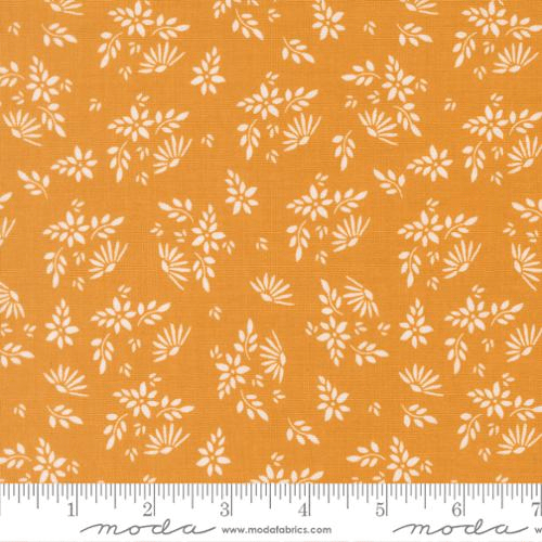 Birch and Willow Flora Florals Golden - 37721 12 - Moda Fabrics - Nebraska Quilt Company - F262062