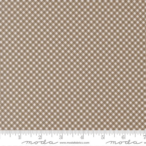Birch and Willow Gingham Stone - 37726 16 - Moda Fabrics - Nebraska Quilt Company - F262080
