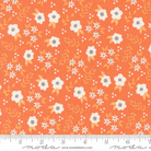Birch and Willow Mums Pumpkin - 37725 14 - Moda Fabrics - Nebraska Quilt Company - F262075