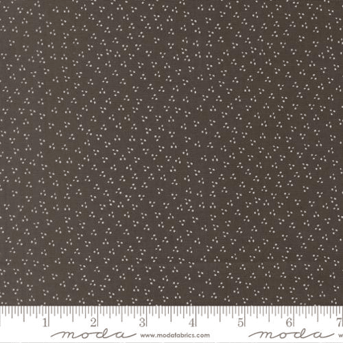 Birch and Willow Spring Dots Charcoal - 37728 18 - Moda Fabrics - Nebraska Quilt Company - F262086