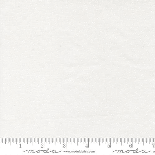 Birch and Willow Spring Dots Cloud White - 37728 21 - Moda Fabrics - Nebraska Quilt Company - F262087