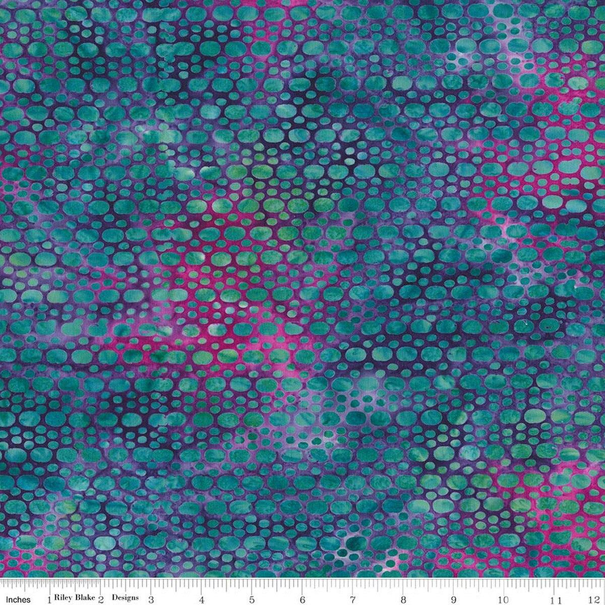 Bloom Anyway Bubbles Dusty Periwinkle - BT23850 - 177 - Riley Blake Designs - Nebraska Quilt Company - F260717
