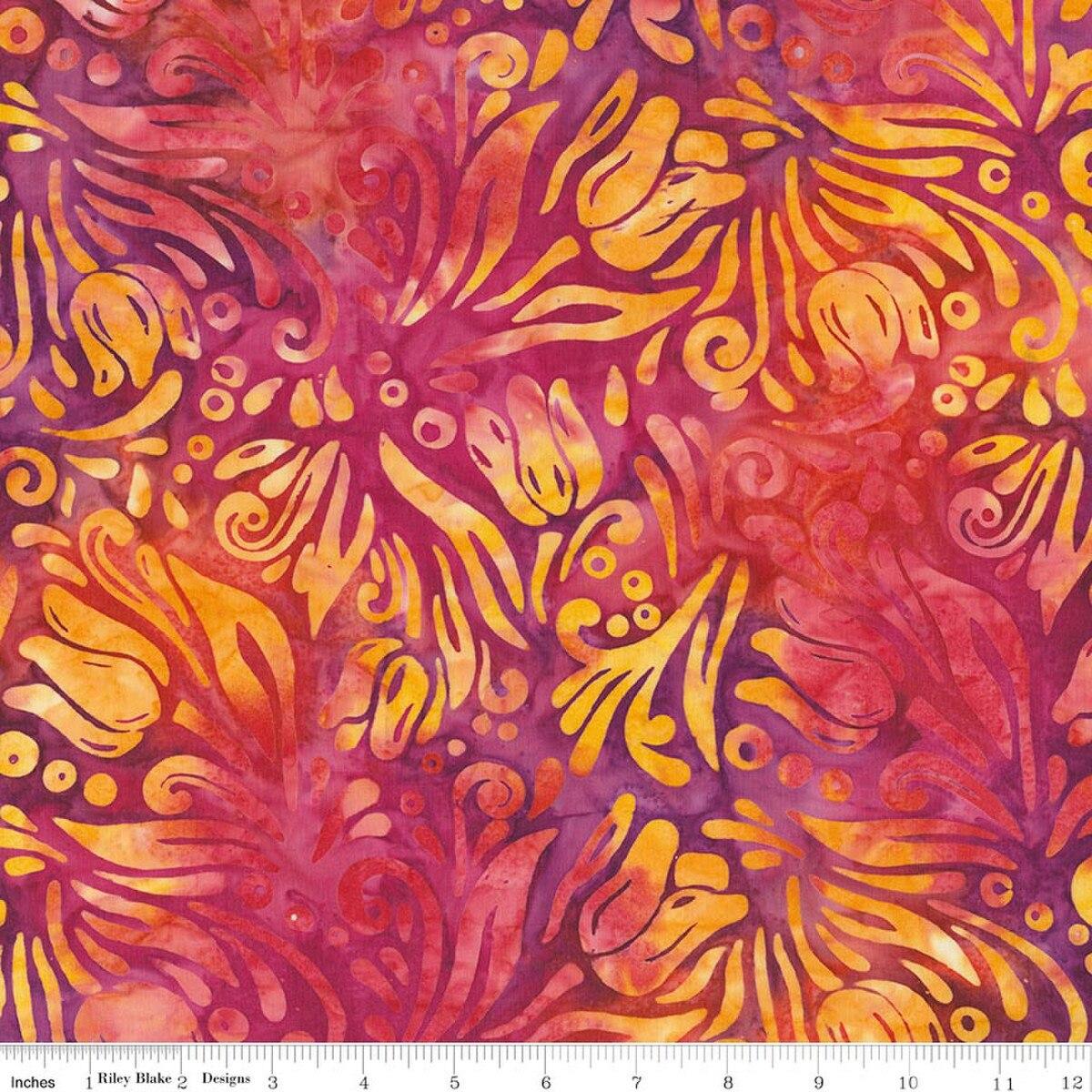 Bloom Anyway Tulips Impatiens - BT23854 - 599 - Riley Blake Designs - Nebraska Quilt Company - F260700