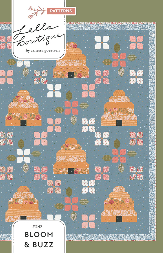Bloom & Buzz Quilt Pattern - Nebraska Quilt Company - PUB2501707
