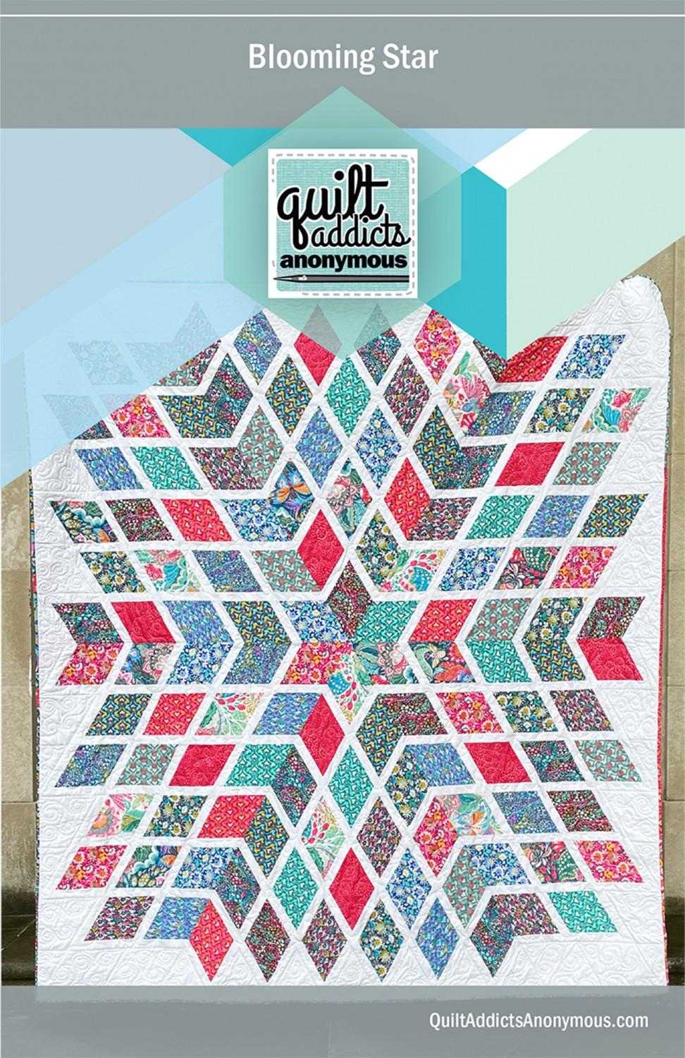 Blooming Star Pattern - Nebraska Quilt Company - PUB03693
