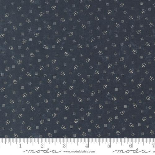 Bluebirds Nest Square Up Blue - 9804 14 - Moda Fabrics - Nebraska Quilt Company - F251368