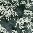 Bolt! 15.3 Yards of Banyan Dinosaurus Fossilized Charcoal - Nebraska Quilt Company - Bolt! 15.3 Yards of Banyan Dinosaurus Fossilized Charcoal