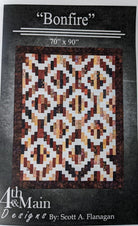 Bonfire Pattern 70" X 90" - Nebraska Quilt Company - PUB00115