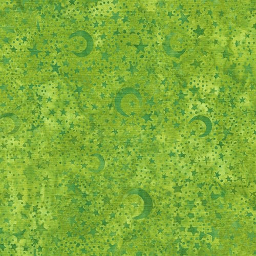 Bootiful Moon Dance Green Honeydew - 122370610 - Island Batik - Nebraska Quilt Company - F08981