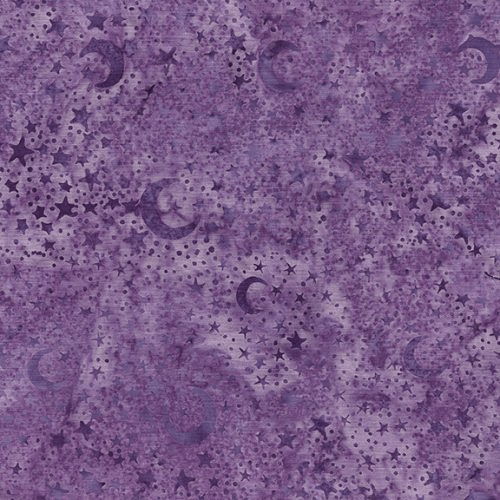 Bootiful Moon Dance Purple Lavender - 122370405 - Island Batik - Nebraska Quilt Company - F08982