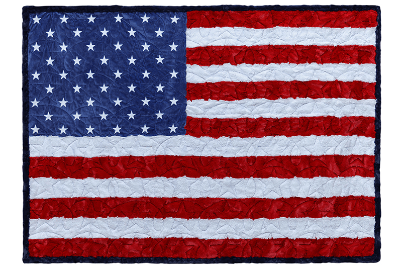 Borderline Complete Cuddle Kit Let Freedom Ring - Nebraska Quilt Company - K261154