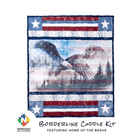 Borderline Cuddle Kit Home of the Brave - Nebraska Quilt Company - K2402820